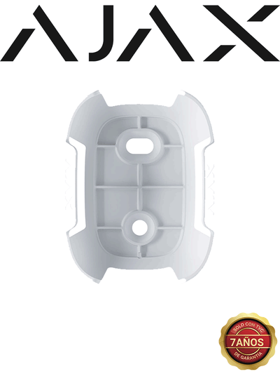 AJAX Holder - Soporte para fijar Button o DoubleButton en superficies. Color Balnco.