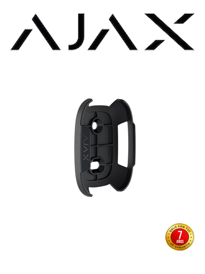 AJAX Holder B - Soporte para fijar Button o DoubleButton en superficies. Color Negro