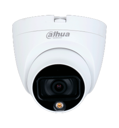 DAHUA HAC-HDW1509TLQ-A-LED - Cámara Domo Full Color de 5 Megapixeles/ Micrófono Integrado/Lente de 3.6mm/ 88° Grados de apertura/ Imagen a Color 24/7/ WDR Real de 120dB/ Leds para 20 Metros/ IP67/ Instalación Rapida/