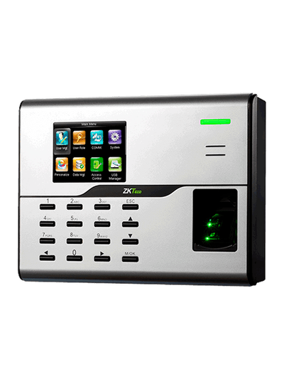 ZKTECO UA860ID - Control de Acceso y Asistencia Simple / 3000 Usuarios / 3000 Tarjetas ID / 50000 Registros / TCPIP / WiFi / ADMS