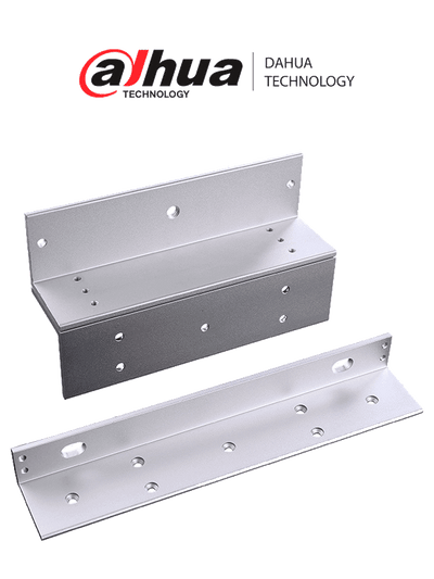 Dahua DHI-ASF280ZL Bracket Z L/ Soporte para Electroimán de 280 kg/ Aluminio
