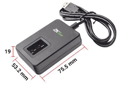 ZKTECO ZK9500 - Enrolador de Huella Digital por USB/ Conexión de Alta Velocidad USB 2.0 /