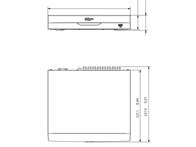 DAHUA XVR5116HS-I3 - DVR 16 Canales 5 Megapixeles Lite/ WizSense/ H.265+/ 16 Ch HDCVI +8 IP/ Hasta 24 Canales IP/ 2 Canales de Reconocimiento Facial/ SMD Plus/ Protección Perimetral/ 1 Sata/ Soporta CVI/AHD/TVI/ CVBS e IP/ IoT&POS/