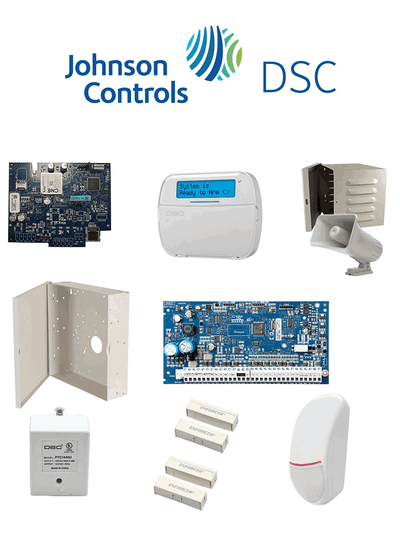 DSC NEO-LCD-SIRENA-IP-SB- Paquete SERIE NEO con panel HS2032 de 8 zonas expandible a 32, Teclado LCD HS2LCDN con Sirena de 30W y su gabinete incluye Comunicador IP TL280E . Sensor PIR Cableado LC200S, 2 SM433TQW , Transformador y Gabinete
