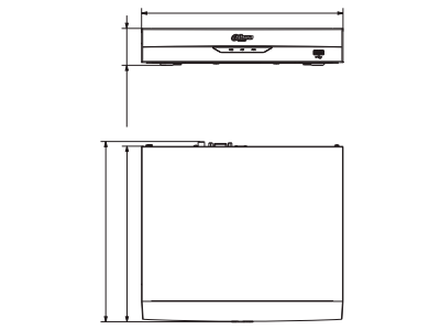 DAHUA NVR1104HS-P-S3/H NVR de 8 Megapixeles/ 4k/ 4 Canales IP/ 4 puertos PoE/ Smart H.265+/ Rendimiento de 80 mbps/ Salida de Video HDMI&VGA/ 1 Bahía de Disco Duro de Hasta 8TB/ Soporta Camaras con Protocolo Onvif & RTSP/