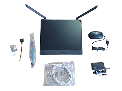 DAHUA NVR1104HS-W-S2 NVR WiFi de 4 Megapixeles/ 4 Canales IP/ H.265/ Salidas HDMI &VGA/ 1 Bahía de Disco Duro/ 1 E&S de Audio/ Onvif/ Emparejamiento Automático con IPC WiFi de Dahua/