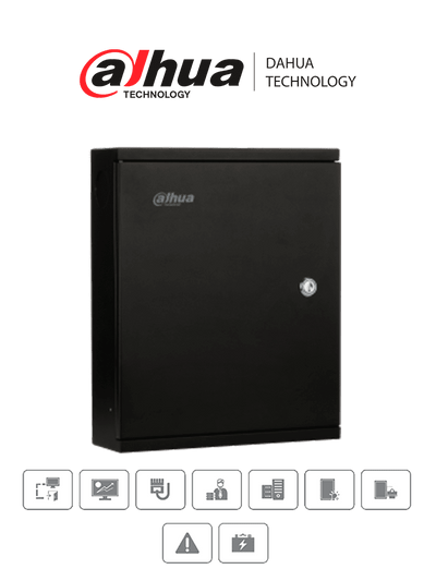 DAHUA ASC2204C-H - Control de acceso TCP/IP /4 puertas 4 lectoras vía Wiegand o RS485 / 200,000 Tarjetas/ 150,000 Eventos / Admite biométricos DAHUA/Control Maestro