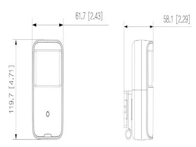 DAHUA HAC-HUM3200A - Cámara Oculta en Sensor de Movimiento/ 2 Megapixeles/ Super Adapt/ Lente de 2.8mm/ 105 Grados de Apertura/ IR de 10 Metros/ DWDR/ Soporta: CVI/CVBS/AHD/TVI/
