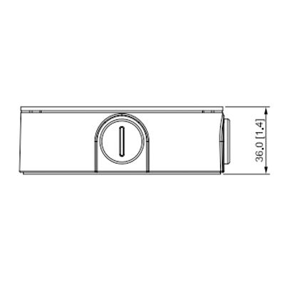 DAHUA PFA13G - Caja de Conexiones Metálica/ Compatible con Domo y Bala/ Consulte la Selección de Accesorios/ Series: HAC-HDW1200/1230/1500/1220SL, IPC-T1B20/40/ IPC-T1B20-L / HAC-HDW1801TL-A/ HAC-HDW1200TL-A/Entre Otras/ Uso Interior/