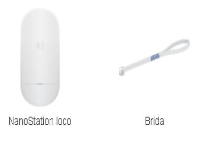 UBIQUITI NANOSTATION AC LOCO5AC- Radio con Antena Integrada AirMax AC 5.8GHz para uso en exteriores, con tecnología MIMO. Cuenta con una antena panel de 13dBi y una potencia de transmisión de 25dBm. No incluye adaptador PoE.