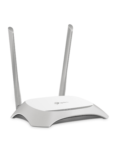 TP-LINK TL-WR840N - Router inalámbrico con velocidad de hasta 300Mbps, WiFi 4 802.11n/b/g en 2.4 GHz, 2 antenas con 4 modos: Router, Extensor de Rango, Punto de Acceso y WISP, 1 puerto WAN FE y 4 puertos LAN FE.