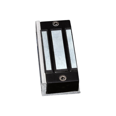 YLI YM60 - Cerradura Magnética para Control de Acceso / Fuerza de Sujeción 60 Kg o 120 Lb / 12 VDC / Para puertas de madera, vidrio y metálicas / Uso interior / Compatible con Soporte MBK70Z