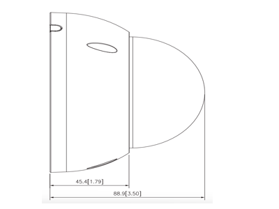 DAHUA SD22204DB-GC - Cámara PTZ Mini Domo Antivandálica de 2 Megapíxeles/ analógica / 4X de Zoom Óptico/ IP66/ IK10/ Starlight/ HLC/ 30FPS/ 3DNR/