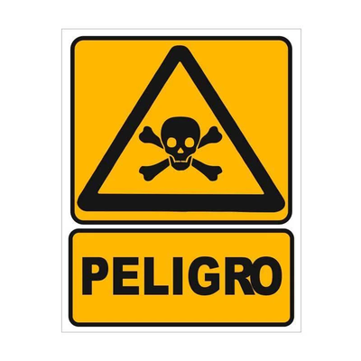 Cartel "Peligro" LICA