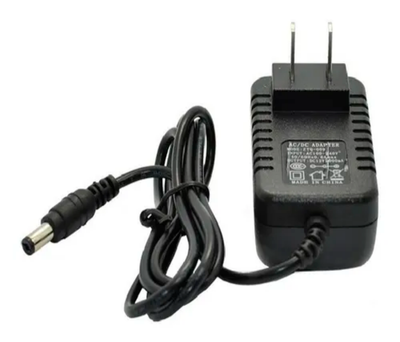 SAXXON PSU1202E - Fuente de Poder Regulada de 12 Vcc 2 Amperes/ Con Cable de 1.2 Metros/ Conector Macho/ Especial para Camaras de CCTV/ Usos Multiples/