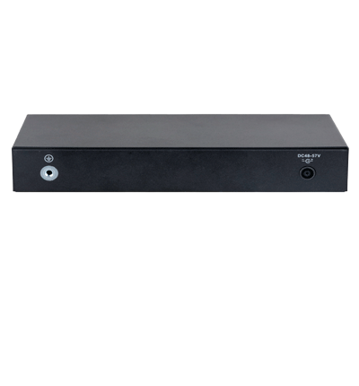 DAHUA CS4010-8ET-110 - Switch Poe de 10 Puertos/ 8 Puertos PoE 10/100/ 2 Puertos Uplink 10/100/1000/ 110 Watts Totales/ Administrable en la Nube por DoLynk Care/ PoE Hasta 250 Metros/ Carcasa Metalica/ Switching 5.6 Gbps/