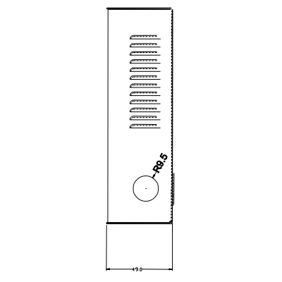 DAHUA PFM341-9CH - Fuente de Poder de 12 vcd/ 5 Amperes/ para 9 Camaras/ Fusibles Intercambiables/ Proteccion contra Sobrecargas/ Color Blanco/