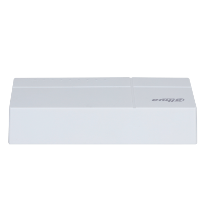 DAHUA DH-PFS3008-8GT-L-V2 - Switch para Escritorio 8 Puertos/ Gigabit Ethernet/ 10/100/1000/ Diseño Compacto/ Capa 2/ switching 16 Gbps/ Velocidad de Reenvio de paquetes11.9 Mbps/ Blanco