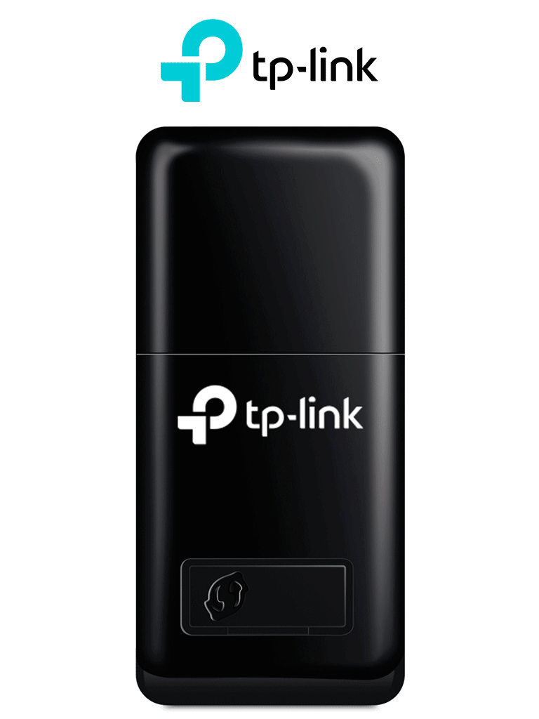 TP-LINK TL-WN823N - Mini Adaptador USB inalámbrico N 300 Mbps 2.4 GHz con 1 antena interna.