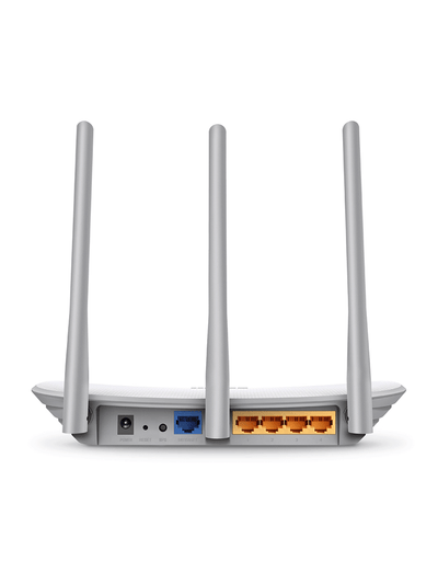 TP-LINK TL-WR845N - Router inalámbrico con velocidad de hasta 300Mbps, WiFi 4 802.11n/b/g en 2.4 GHz, 3 antenas y 4 modos: Router, Extensor de Rango, Punto de Acceso y WISP, 1 puerto WAN FE y 4 puertos LAN FE.