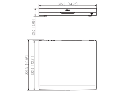 DAHUA NVR2216-16P-I2 - NVR de 8 Megapixeles /16 Canales IP/ WizSense/ 4k Con IA/ 16 Puertos PoE/ 2 Bahías de Discos Duros / 1 Ch de Reconocimiento Facial y FD/ 10 Bases de Datos de Rostros/ H.265+/ SMD Plus/ Soporta Camaras con IA/