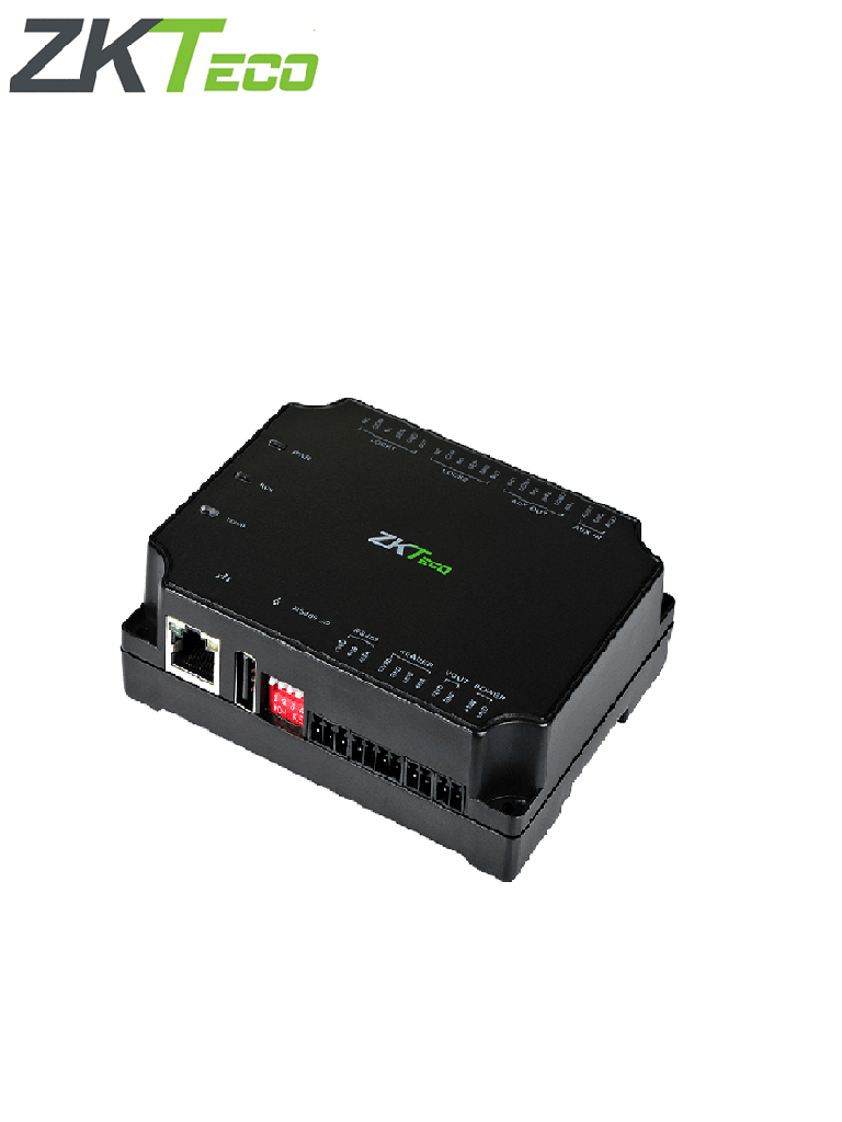 ZKTECO C2260B - Panel de Control de Acceso para 2 puertas con Gabinete Metálico / Incrementa el Número de Puertas a Controlar con el Expansor DM10 / No Tiene Comunicación Wiegand / Licencia Bio Access MTD Gratis