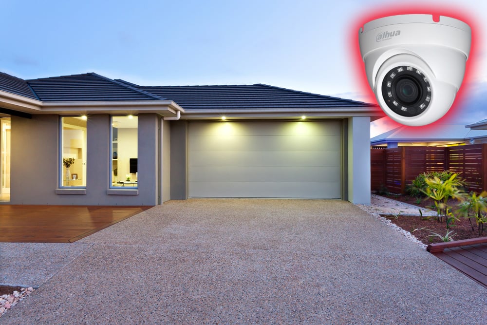 DAHUA HAC-HDW1200MN-0280B - Camara Domo 1080p/ Metálica/ Lente de 2.8mm/ 101 Grados de Apertura/ Ir de 30 Metros/ IP67/ DWDR/ BLC/HLC/AGC/ Soporta HDCVI/TVI/AHD/CBVS/