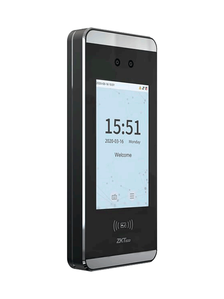 ZKTECO MINIACPLUS - Control de Acceso y Asistencia Facial Visible Light / 3000 Rostros / 3000 Tarjetas ID 125KHz / 150,000 Eventos /ADMS / Bio Time Pro Gratis para 2 relojes y 200 empleados