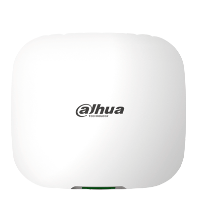 DAHUA ART-ARC3000H-03-W2+DHI-ARD822-W2 - Paquete de Kit de Alarma Wifi y Ethernet + Botón de Pánico de 2 Botones/ Incluye Hub / 1 Contacto Magnético/ 1 Control Remoto/ 1 PIR/ 1 Botón de Pánico de 2 Botones