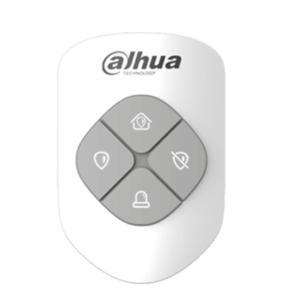 DAHUA ART-ARC3000H-03-W2+DHI-ARD822-W2 - Paquete de Kit de Alarma Wifi y Ethernet + Botón de Pánico de 2 Botones/ Incluye Hub / 1 Contacto Magnético/ 1 Control Remoto/ 1 PIR/ 1 Botón de Pánico de 2 Botones