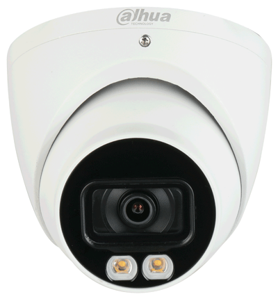 DAHUA HAC-HDW1239TN-IL-A - Camara Domo de 2 Megapixeles/ Iluminador Dual Inteligente + Full Color/ Lente de 2.8 mm/ 107 Grados de Apertura/ Microfono Integrado/ 40 Metros de Iluminación IR y Visible/ WDR Real de 130 dB/ IP67/