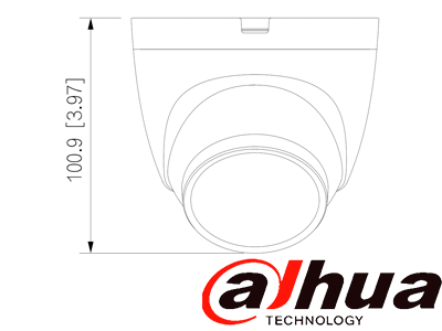 DAHUA IPC-HDW2249T-S-IL Cámara IP Domo de 2 Megapixeles/ Con Iluminador Dual Inteligente+Full Color/ WizSense/ Lente de 2.8mm/ 107 Grados de Apertura/ 30 Mts de IR y Luz Visible/ Microfono Integrado/ WDR/ Ranura para Micro SD/ SMD Plus/ PoE/