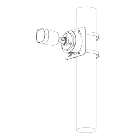 DAHUA HAC-B1A21-28 - Camara Bullet de 2 Megapixeles/ 1080p/ Lente de 2.8 mm/ 100 Grados de Apertura/ IR de 20 Metros/ IP67/ Soporta: CVI/TVI/AHD y CVBS/ 