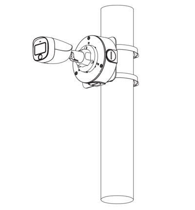 DAHUA HAC-HFW1209CN-A-LED - Cámara Bullet Full Color 1080p/ Lente de 2.8 mm/ 106 Grados de Apertura/ Micrófono Integrado/ Luz Blanca de 20 Mts/ DWDR/ Starlight/ IP67/ Soporta CVI/AHD y CVBS/
