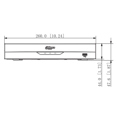 DAHUA KITXVR5104HS4KLI3+4HFW1500CMA- Kit de 4 Canales de 5 Mp con Audio/ DVR WizSense con Reconocimiento de Rostros/ H.265+/ 4 Camaras Metalicas/ 4 Ch + 4 IP o Hasta 8 Ch IP/ 4 Ch SMD Plus/ Busqueda de Humanos y Vehiculos/ Accesorios Incluidos/