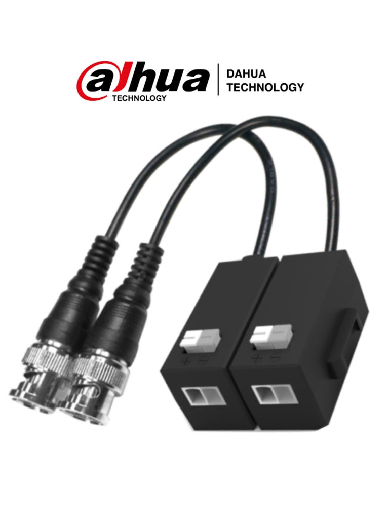 DAHUA PFM800-E - Par de Transceptores Pasivos HDCVI/ 1080p a 250 Mts/ 720p a 400 Mts/ Soporta AHD/ TVI/ CBVS/ 