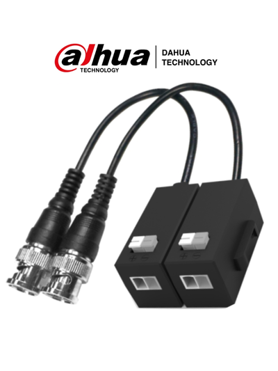 DAHUA PFM800-E - Par de Transceptores Pasivos HDCVI/ 1080p a 250 Mts/ 720p a 400 Mts/ Soporta AHD/ TVI/ CBVS/ 