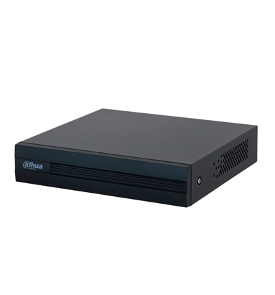 DAHUA XVR1B04-I-SSD - DVR de 4 canales 1080p Lite/ Con disco SSD de 512GB Especial para Videovigilancia/ S-XVR Series/ WizSense/ H.265+/ 4 canales con SMD Plus/ Búsqueda inteligente (Humanos y vehículos)