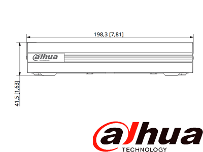 DAHUA XVR1B08-I-SSD - DVR de 8 Canales 1080p Lite/ Con Disco SSD de 512GB Especial para Videovigilancia/ S-XVR Series/ WizSense/ H.265+/ 4 Canales con SMD Plus/ Búsqueda Inteligente (Humanos y Vehículos) / 
