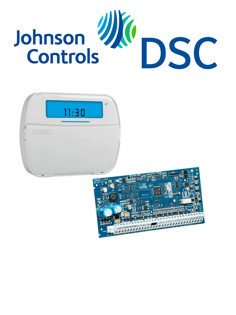 DSC HS2032CLC2SPA - Kit que contiene Panel de Alarma PowerSeries NEO HS2032 Y Teclado de Iconos PowerSeries NEO HS2ICN.