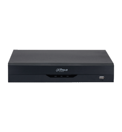 DAHUA XVR5116HS-I3 - DVR 16 Canales 5 Megapixeles Lite/ WizSense/ H.265+/ 16 Ch HDCVI +8 IP/ Hasta 24 Canales IP/ 2 Canales de Reconocimiento Facial/ SMD Plus/ Protección Perimetral/ 1 Sata/ Soporta CVI/AHD/TVI/ CVBS e IP/ IoT&POS/