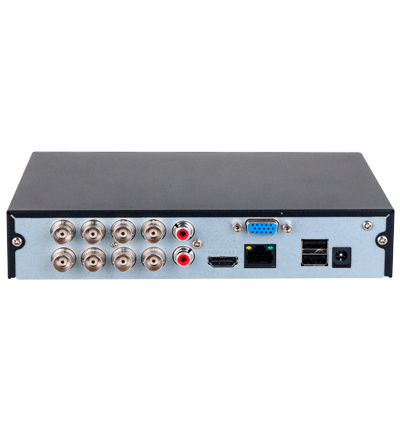 DAHUA XVR1B08-I-SSD - DVR de 8 Canales 1080p Lite/ Con Disco SSD de 512GB Especial para Videovigilancia/ S-XVR Series/ WizSense/ H.265+/ 4 Canales con SMD Plus/ Búsqueda Inteligente (Humanos y Vehículos) / 