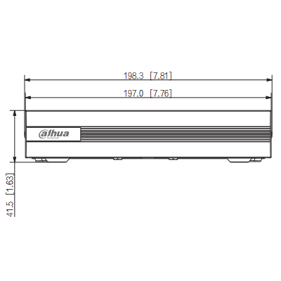 DAHUA XVR1B08H-I - DVR de 8 Canales de 5 Megapixeles Lite/ WizSense/ Cooper-I/ H.265+/ 8 Canales+4 IP o Hasta 12 Ch IP/ 8 Canales SMD Plus/ Busqueda Inteligente (Humanos y Vehiculos)/ Codificación Inteligente/ 1 Puerto Sata/