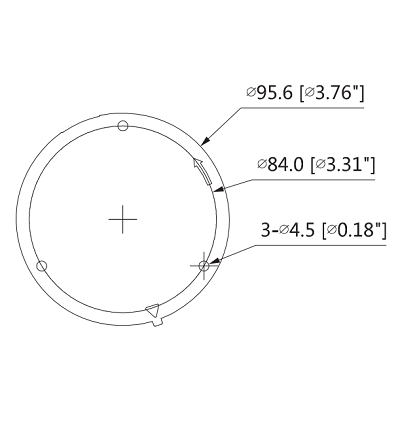 DAHUA HAC-D1A21N-0280B - Cámara Domo HDCVI 1080p/ 103 Grados de Apertura/ Lente de 2.8 mm/ IR 20 Mts/ Uso Interior/ TVI AHD Y CVBS/