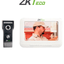 ZKTECO VDP03B3 Kit - Kit de Videoportero Analógico / Monitor de 7 Pulgadas / Frente de Calle con cámara de 1 MP / Angulo de Visión 87° / Conexión hasta 4 monitores 