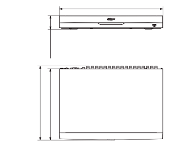 DAHUA XVR5232AN-I3 - DVR de 32 Canales de 5 Megapixeles Lite/ WizSense/ H.265+/ 2 Bahías de Discos Duros/ Hasta 32 Canales IP/ 2 Ch de Reconocimiento Facial/ SMD Plus/ Codificación IA/ Onvif/ Funciones IoT&POS/ Audio Bidireccional/