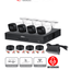 DAHUA KITXVR5104HS4KLI3+4HFW1500CMA- Kit de 4 Canales de 5 Mp con Audio/ DVR WizSense con Reconocimiento de Rostros/ H.265+/ 4 Camaras Metalicas/ 4 Ch + 4 IP o Hasta 8 Ch IP/ 4 Ch SMD Plus/ Busqueda de Humanos y Vehiculos/ Accesorios Incluidos/