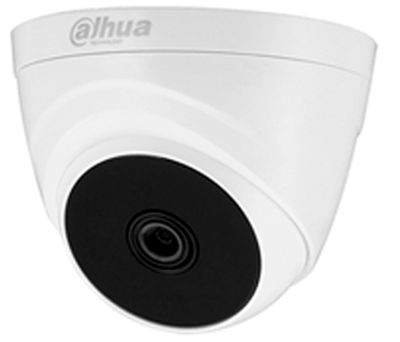 DAHUA HAC-T1A21-28 - Cámara Domo 1080p/ Lente 2.8 mm / 103 Grados de Apertura/ Smart ir 20 Mts/ Uso Interior/ CVI/TVI/AHD/CBVS/