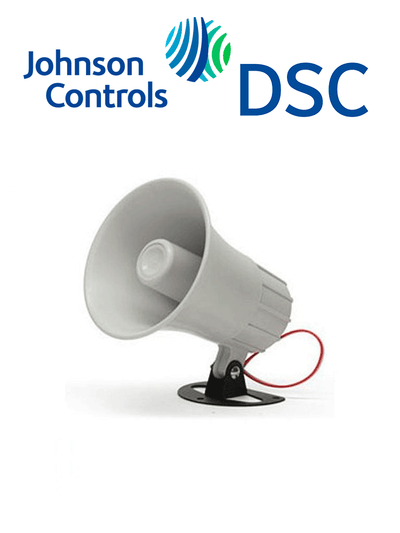 DSC SD20W - Sirena Cableada para Exterior 12 VCD 20W 2 tonos 110 dB