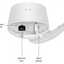 UBIQUITI NANOSTATION AC LOCO5AC- Radio con Antena Integrada AirMax AC 5.8GHz para uso en exteriores, con tecnología MIMO. Cuenta con una antena panel de 13dBi y una potencia de transmisión de 25dBm. No incluye adaptador PoE.